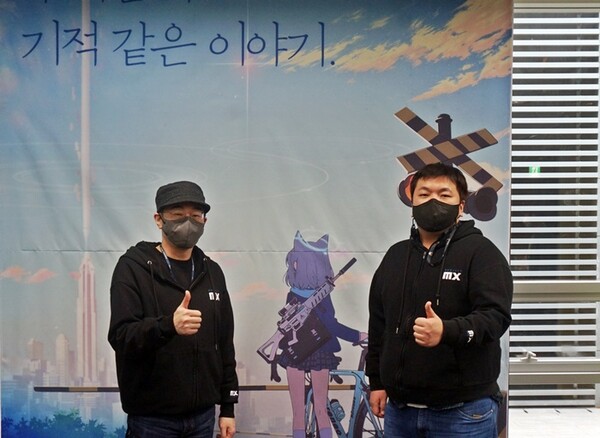 [김용하 PD(왼쪽)와 차민서 PD(오른쪽)